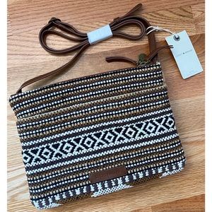 NWT Lucky Brand Group Lina Crossbody 1 Brandy Color Bohemian Bag